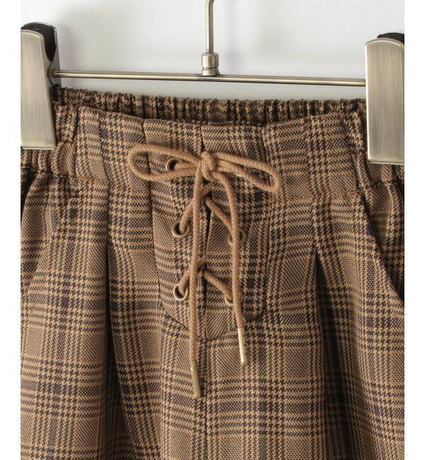 ikka kids「レースアップワイドパンツ（120~160cm）」|その他|