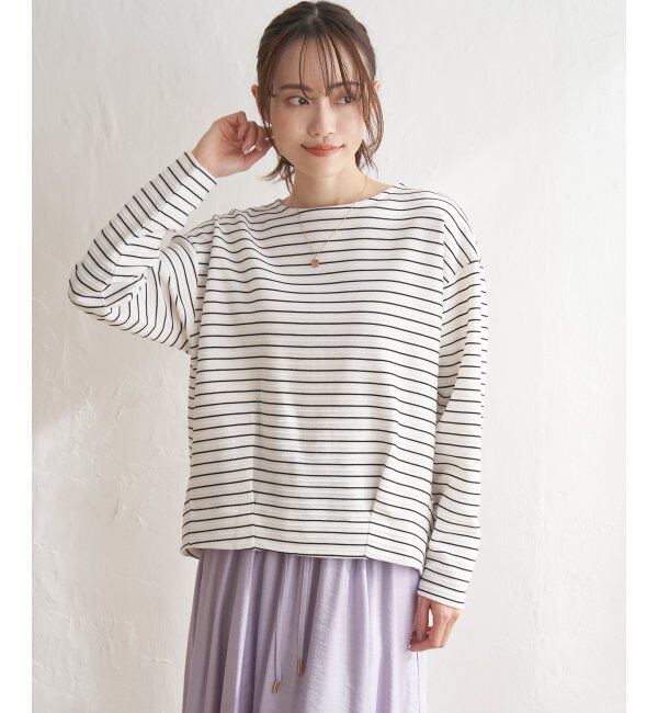 ikka「リップル裾タックプルオーバー」|その他|