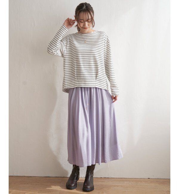 ikka「リップル裾タックプルオーバー」|その他|