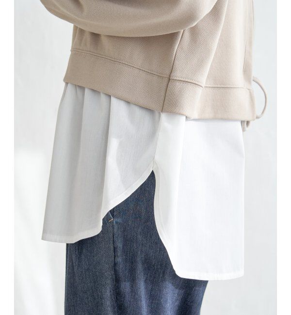 ikka「ポンチ切り替えレイヤードプルオーバー」|その他|