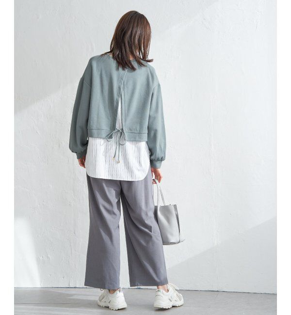 ikka「ポンチ切り替えレイヤードプルオーバー」|その他|