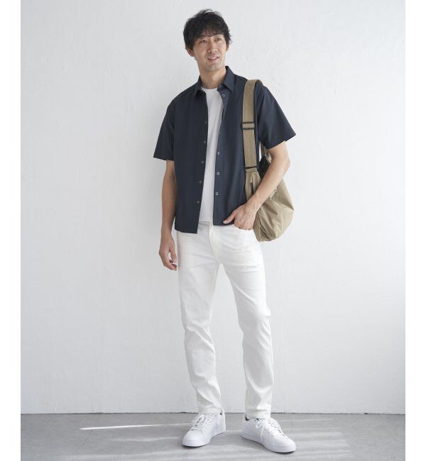 ikka「イージーケアハンソデシャウター」|ブルゾン・スタジャン|