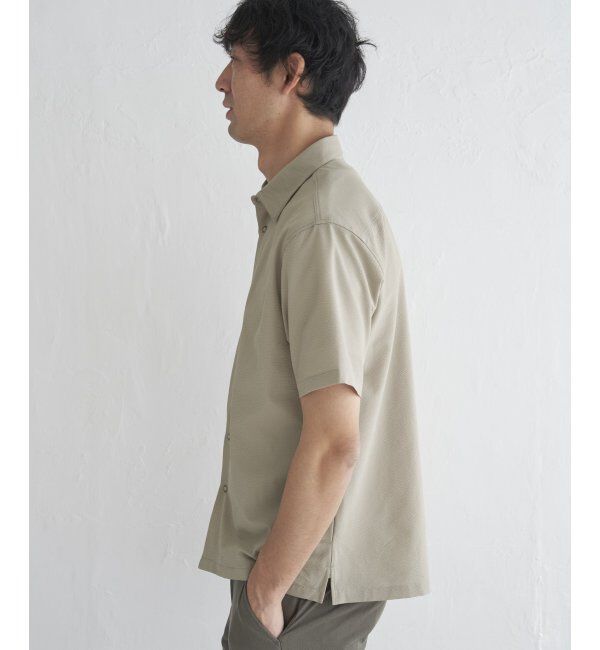 ikka「イージーケアハンソデシャウター」|ブルゾン・スタジャン|