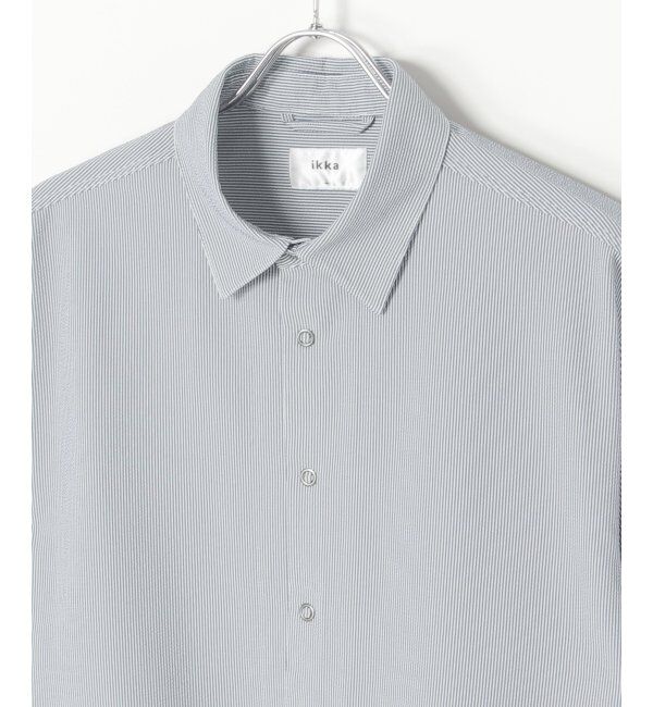 ikka「イージーケアハンソデシャウター」|ブルゾン・スタジャン|