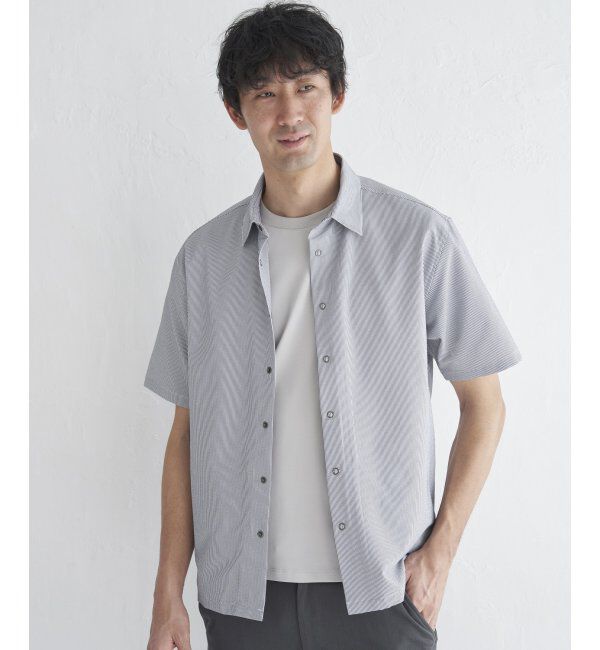 ikka「イージーケアハンソデシャウター」|ブルゾン・スタジャン|