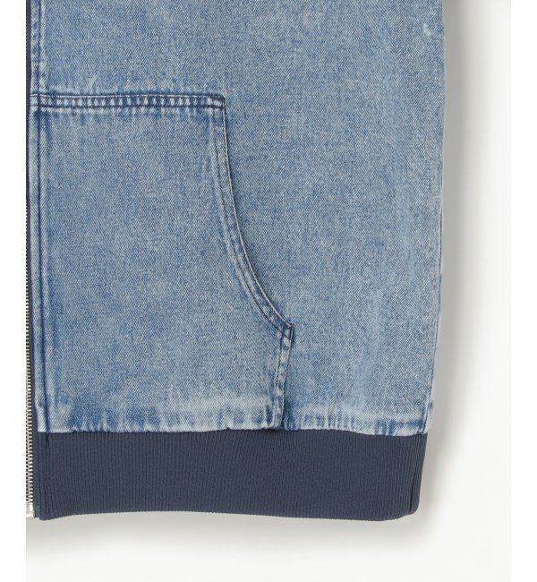 VENCE share style「デニムフルジップパーカー」|ブルゾン・スタジャン|