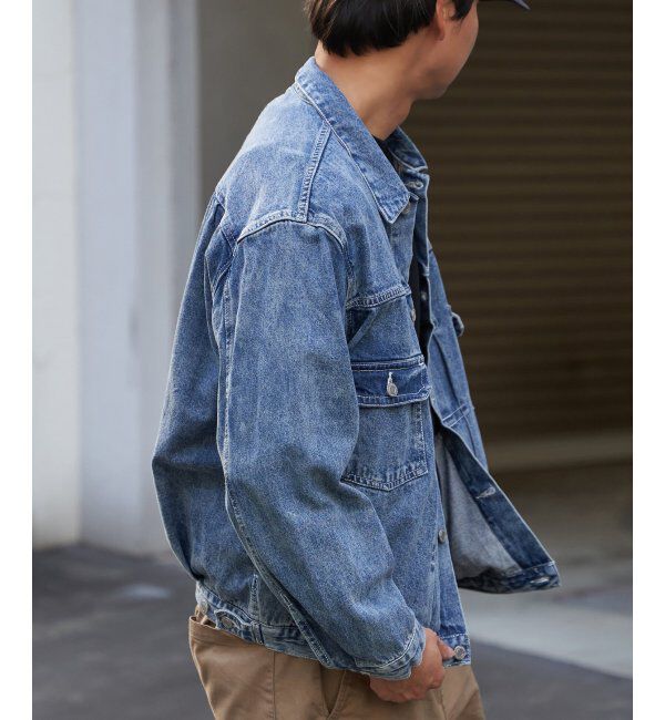 VENCE share style「デニムジャケット」|ブルゾン・スタジャン|