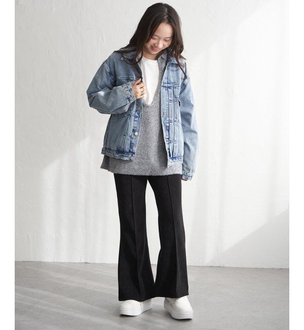 VENCE share style「デニムジャケット」|ブルゾン・スタジャン|