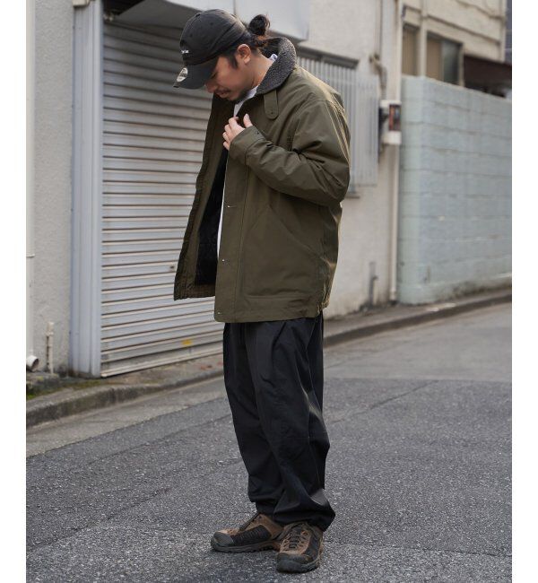 VENCE share style「襟ボアN-1デッキジャケット」|ブルゾン・スタジャン|