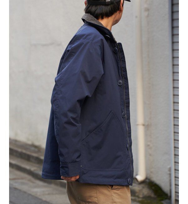 VENCE share style「襟ボアN-1デッキジャケット」|ブルゾン・スタジャン|