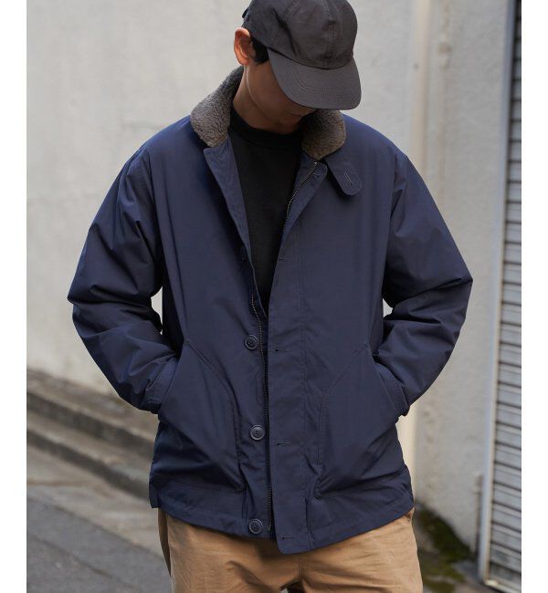 VENCE share style「襟ボアN-1デッキジャケット」|ブルゾン・スタジャン|