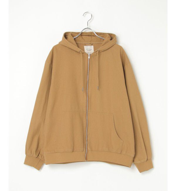 VENCE share style「デニム・キャンバスフルジップパーカー」|ブルゾン・スタジャン|