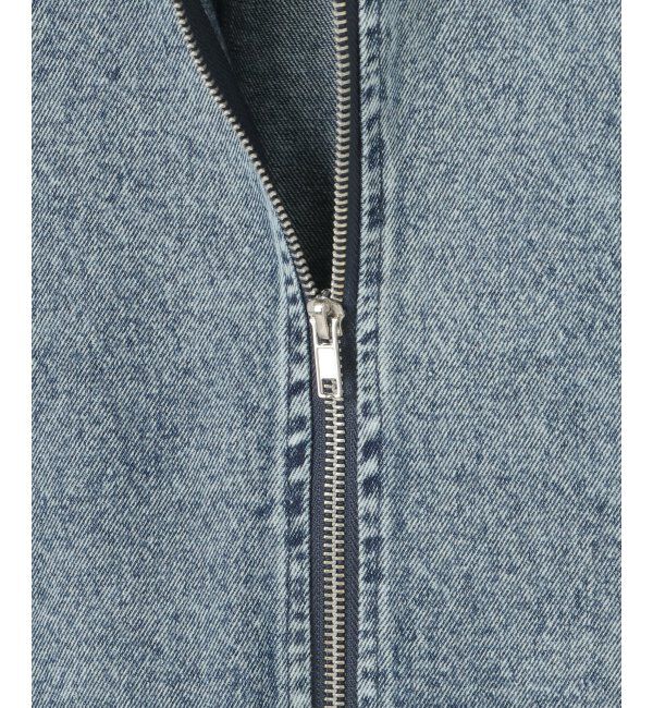 VENCE share style「デニム・キャンバスフルジップパーカー」|ブルゾン・スタジャン|