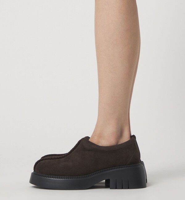 ODETTE E ODILE「＜SY＞ ラウンド スリッポン SU フラット55&uarr;」|スリッポン|