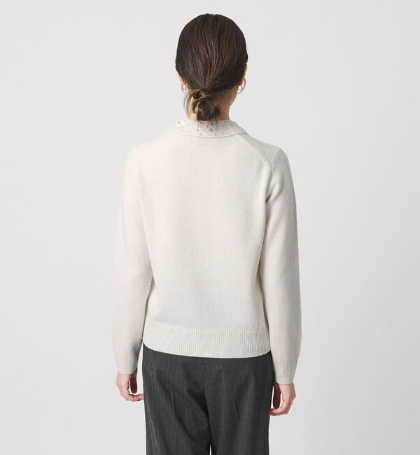 ラインストーン ポロ ニット（UNITED ARROWS）｜ルミネのファッション