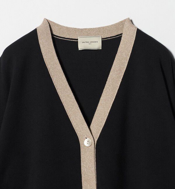 UNITED ARROWS「コンフォート スマート Vネックカーディガン ‐ウォッシャブル‐」|カーディガン|