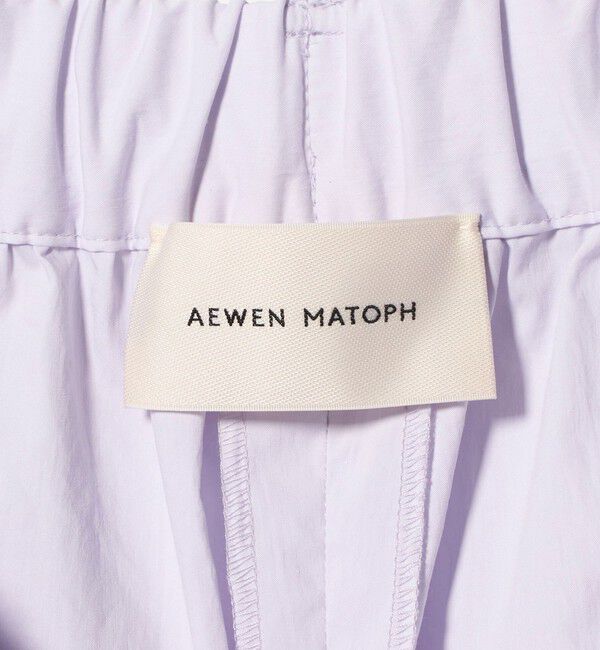 AEWEN MATOPH「＜AEWEN MATOPH＞パネルギャザーバルーンパンツ ‐ ウォッシャブル ‐」|チノ|