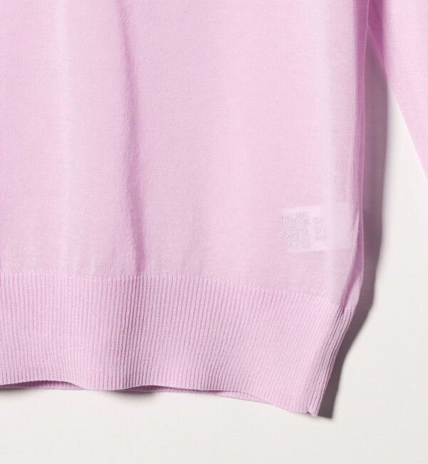 AEWEN MATOPH「＜AEWEN MATOPH＞シアーヘンリーネックニット - ウォッシャブル ‐」|ニット・セーター|