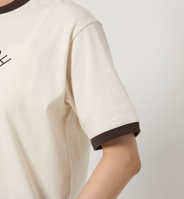 UNITED ARROWS green label relaxing「＜OSORA CAFE＞リンガー Tシャツ」|Tシャツ・カットソー|