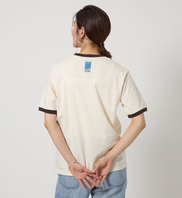 UNITED ARROWS green label relaxing「＜OSORA CAFE＞リンガー Tシャツ」|Tシャツ・カットソー|