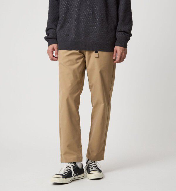 UNITED ARROWS green label relaxing「【WEB限定】ポリエステル ツイル クイックベルト R2 イージーパンツ -ストレッチ-」|その他|BEIGE