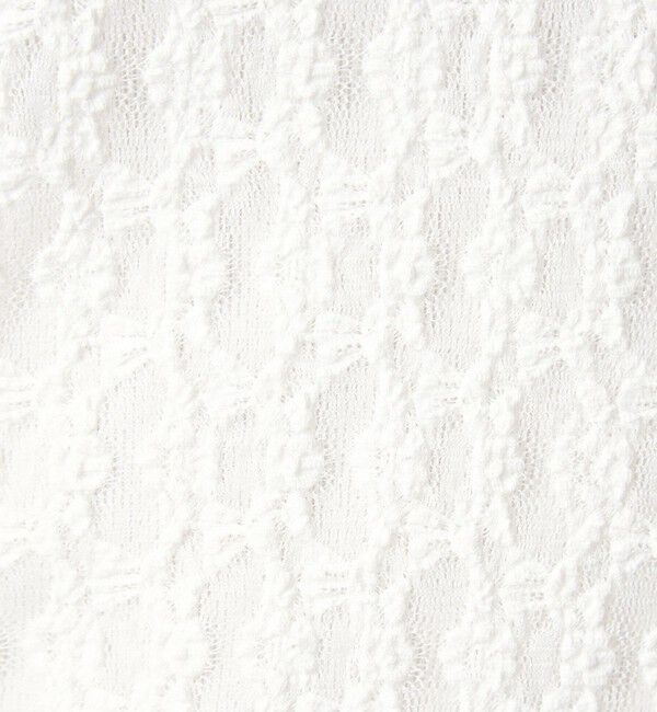 UNITED ARROWS green label relaxing「【WEB限定】＜at ease＞シャーリングレース プルオーバー カットソー」|Tシャツ・カットソー|