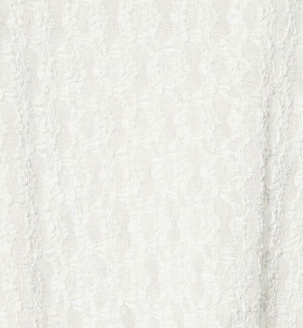 UNITED ARROWS green label relaxing「【WEB限定】＜at ease＞シャーリングレース プルオーバー カットソー」|Tシャツ・カットソー|