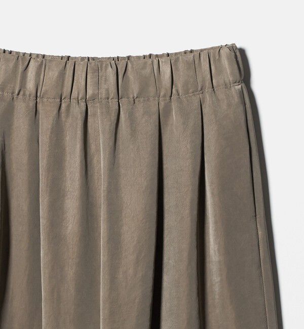 EMMEL REFINES「＜EMMEL REFINES＞EM ライトサテン イージーパンツ」|チノ|