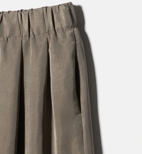 EMMEL REFINES「＜EMMEL REFINES＞EM ライトサテン イージーパンツ」|チノ|