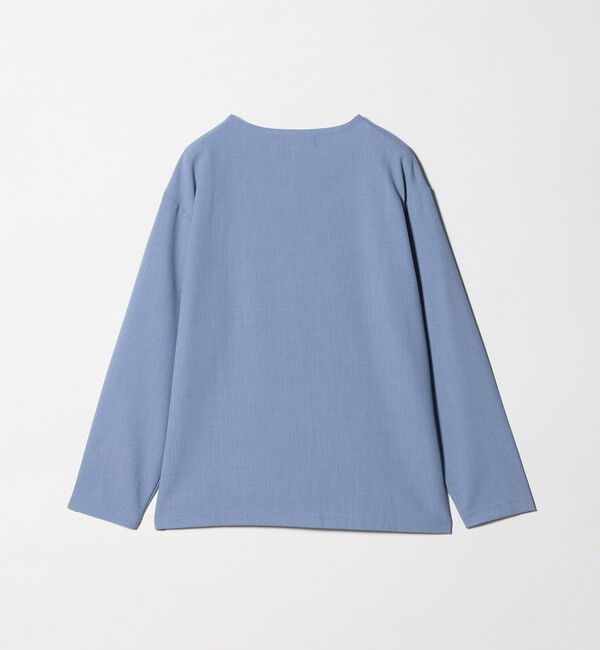 UNITED ARROWS green label relaxing「KIVANC ノーカラー 長袖 Tシャツ」|Tシャツ・カットソー|