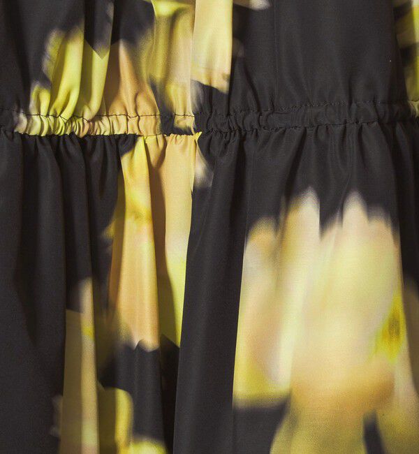 EMMEL REFINES「＜EMMEL REFINES＞EM ビッグフラワー ギャザー フレアスカート」|スカート|