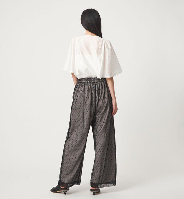 EMMEL REFINES「＜EMMEL REFINES＞EM ドットチュール レイヤー パンツ」|チノ|