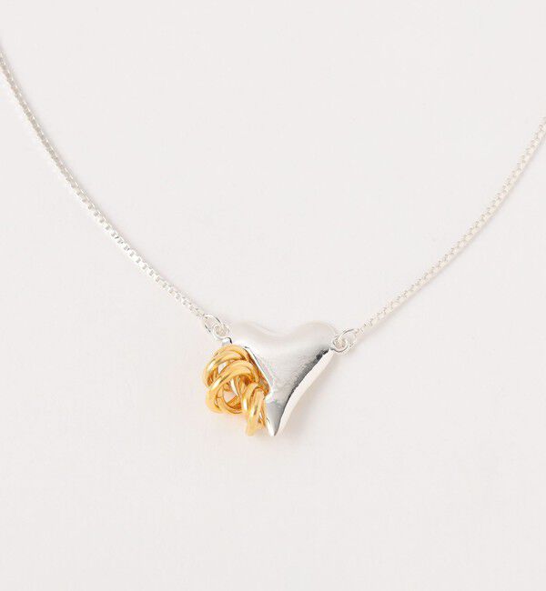 BEAUTY&YOUTH UNITED ARROWS「＜LAPUIS＞Coil Heart ネックレス」|ネックレス|