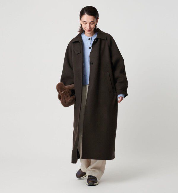 リバー ステンカラー ロングコート（BEAUTY&YOUTH UNITED ARROWS