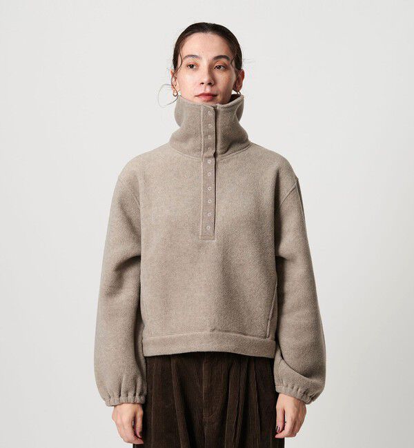 フリース スナップ プルオーバー（BEAUTY&YOUTH UNITED ARROWS