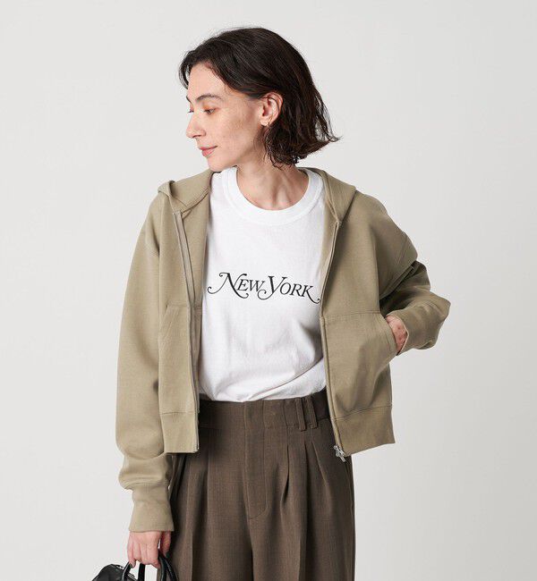 BEAUTY&YOUTH UNITED ARROWS「【WEB限定 Wardrobe DAILY MINIMAL】ダンボールスウェット ダブルジップパーカー」|パーカー|