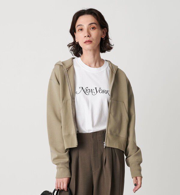 BEAUTY&YOUTH UNITED ARROWS「【WEB限定 Wardrobe DAILY MINIMAL】ダンボールスウェット ダブルジップパーカー」|パーカー|