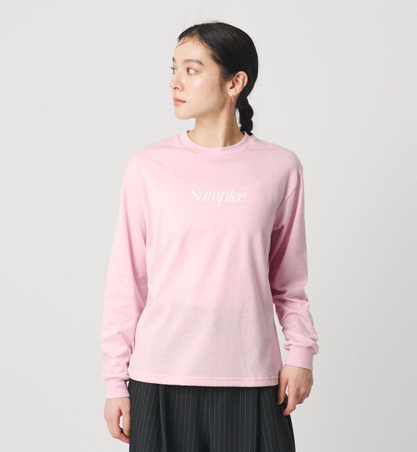 BEAUTY&YOUTH UNITED ARROWS「【別注】＜Samplee＞プリント ロングスリーブTシャツ」|Tシャツ・カットソー|