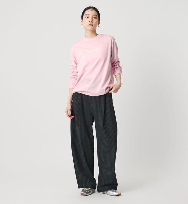 BEAUTY&YOUTH UNITED ARROWS「【別注】＜Samplee＞プリント ロングスリーブTシャツ」|Tシャツ・カットソー|