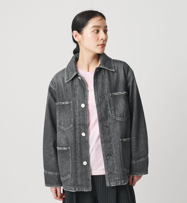 BEAUTY&YOUTH UNITED ARROWS「【別注】＜NEEDBY heritage＞デニムジャケット」|デニムジャケット|BLACK