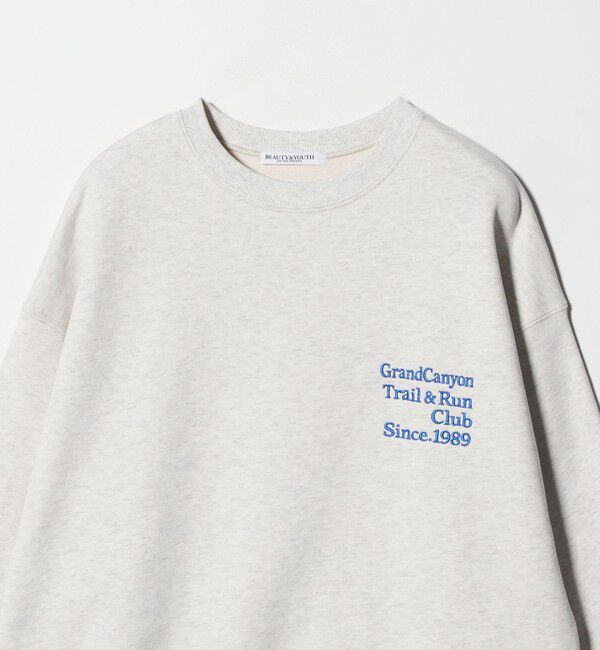 BEAUTY&YOUTH UNITED ARROWS「コットン裏毛 ロゴスウェット プルオーバー」|スウェット・ジャージ|