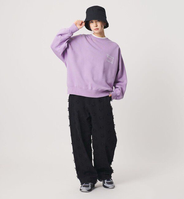 BEAUTY&YOUTH UNITED ARROWS「コットン裏毛 ロゴスウェット プルオーバー」|スウェット・ジャージ|