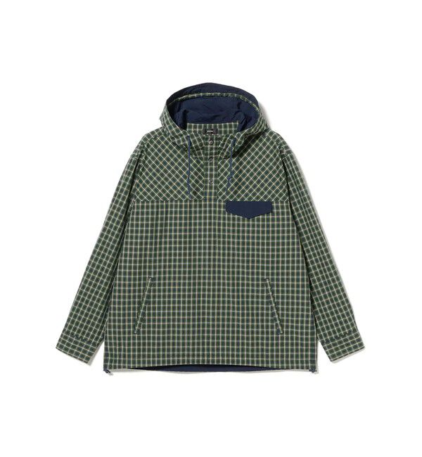 BEAMS「Check Pullover Anorack」|ブルゾン・スタジャン|