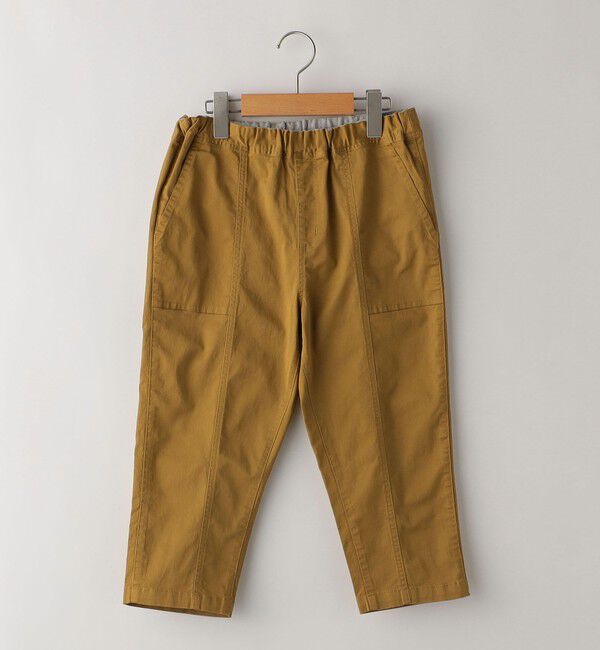 SHIPS KIDS「SHIPS KIDS:140～160cm / ワイド クロップド パンツ」|その他|キャメル