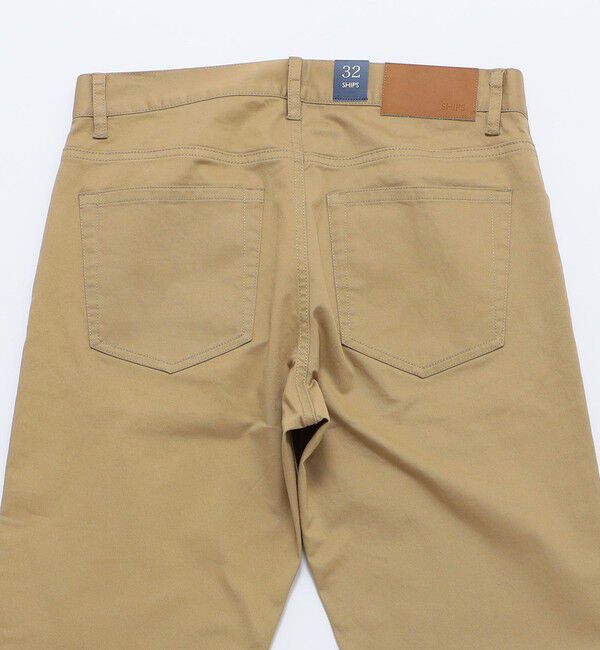 SHIPS「SHIPS: コンパクト ストレッチ 5ポケット パンツ」|チノ|