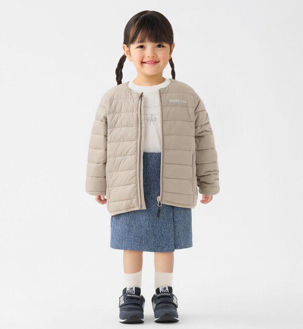 SHIPS Colors 「SHIPS Colors:90～140cm /〈洗濯機可能〉パディング ライト ジャケット」|ブルゾン・スタジャン|