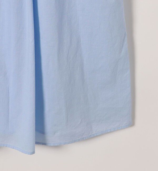 SHIPS any「SHIPS any:〈洗濯機可能〉キャンブリック Aライン フリル シャツ ワンピース」|ワンピース|