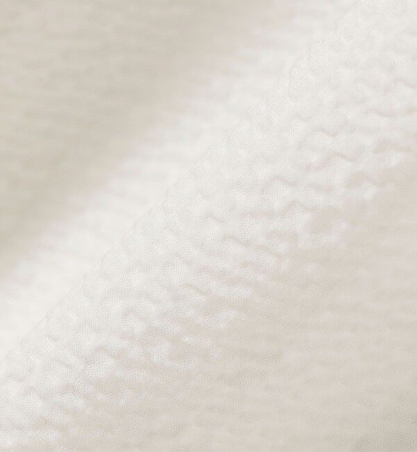 SHIPS for women「《予約》〈手洗い可能〉サッカー 裾 ドロスト メタル ボタン シャツ」|シャツ・ブラウス|