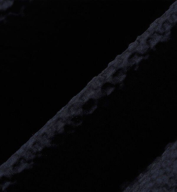 SHIPS for women「《予約》〈手洗い可能〉サッカー 裾 ドロスト メタル ボタン シャツ」|シャツ・ブラウス|