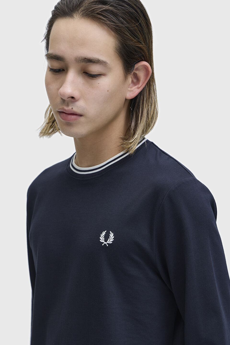 FRED PERRY 「Long Sleeve Twin Tipped T-Shirt」|Tシャツ・カットソー|